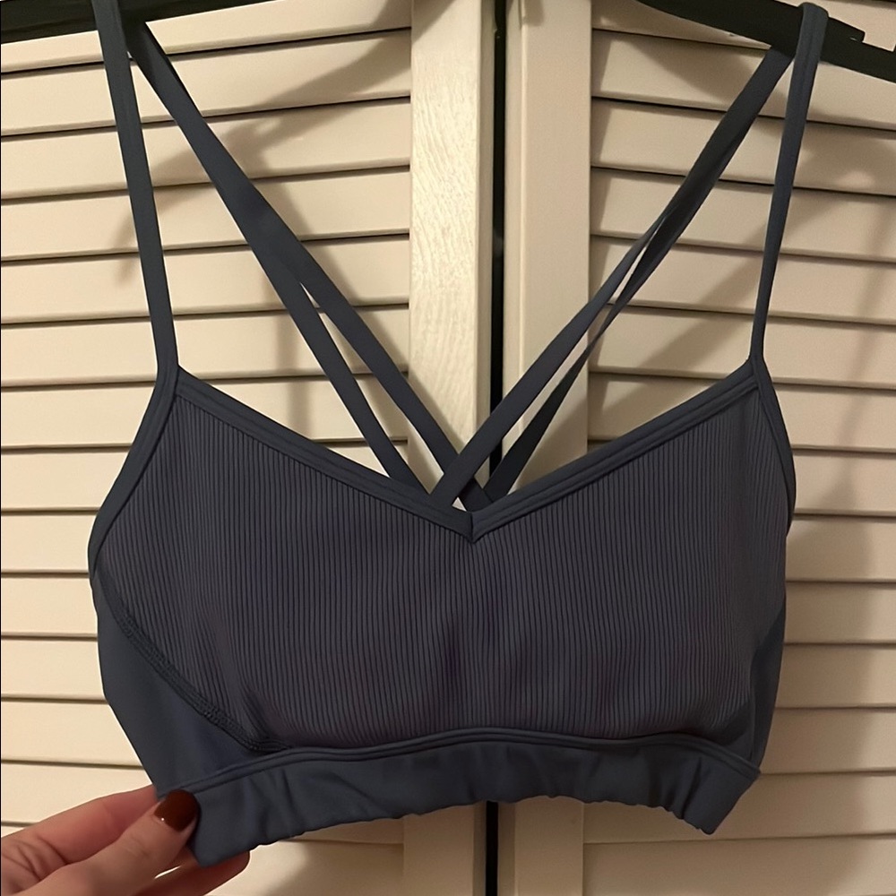 Women's Strappy Blue Bralette